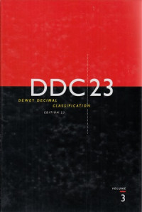 Image of DDC 23 Volume 3