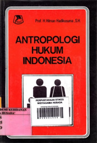 Antropologi Hukum Indonesia