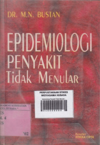 Epidemiologi Penyakit Tidak Menular