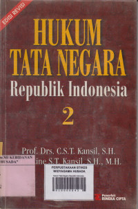 Hukum Tata Negara Republik Indonesia 2