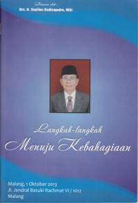 Langkah - Langkah Menuju Kebahagian