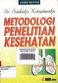 Metodologi Penelitian Kesehatan