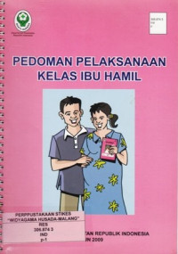 Pedoman Pelaksanaan Kelas Ibu Hamil