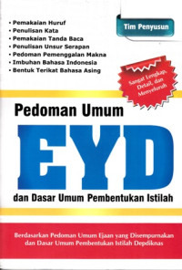 Pedoman Umum EYD Dan Dasar Umum Pembentukan Istilah