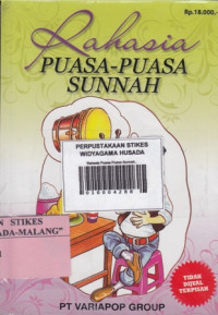 Rahasia Puasa-Puasa Sunnah