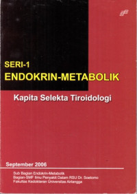 Image of Endokrin Metabolik : Kapital Selekta Tiroidologi : Seri 1